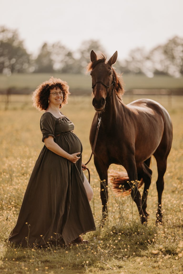 seance femme enceinte cheval lusitanien - 34