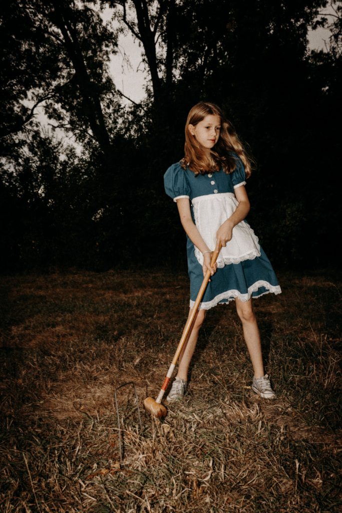 alice pays merveilles, jeu croquet, shooting photo