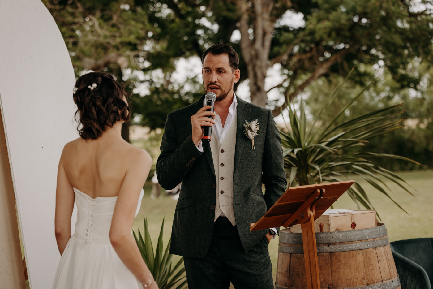 Cérémonie laïque, domaine mauvinet, mayenne, mariage - 318