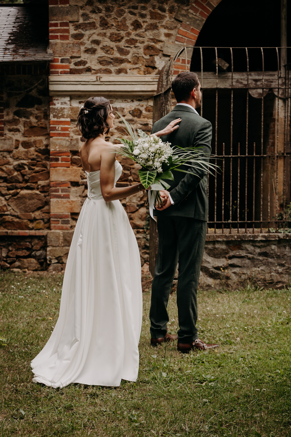 First look, découverte, mariage, domaine mauvinet, mayenne - 17