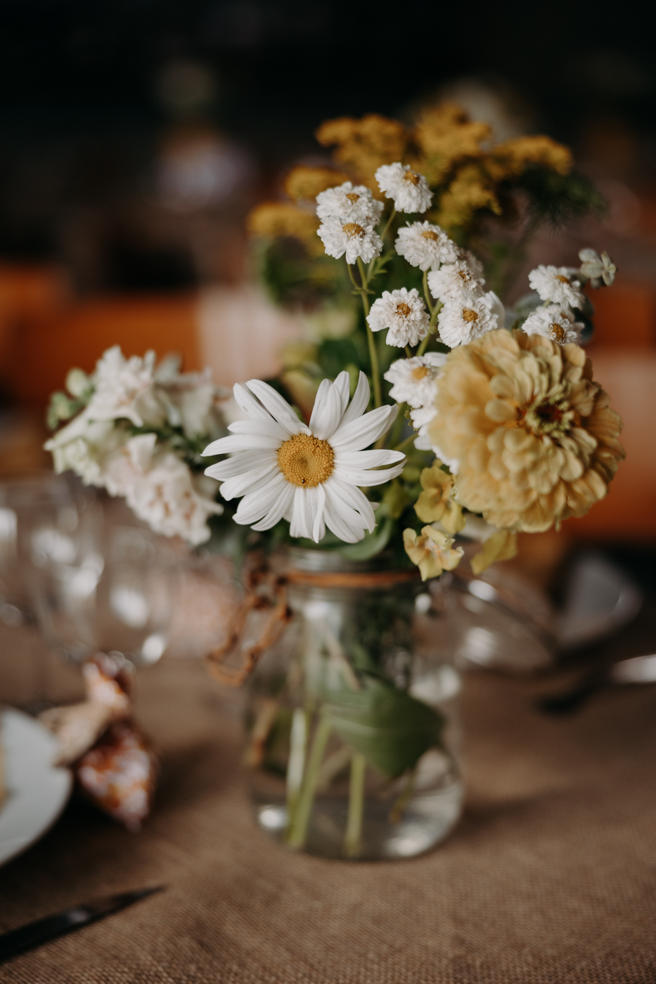 déco de table mariage champêtre