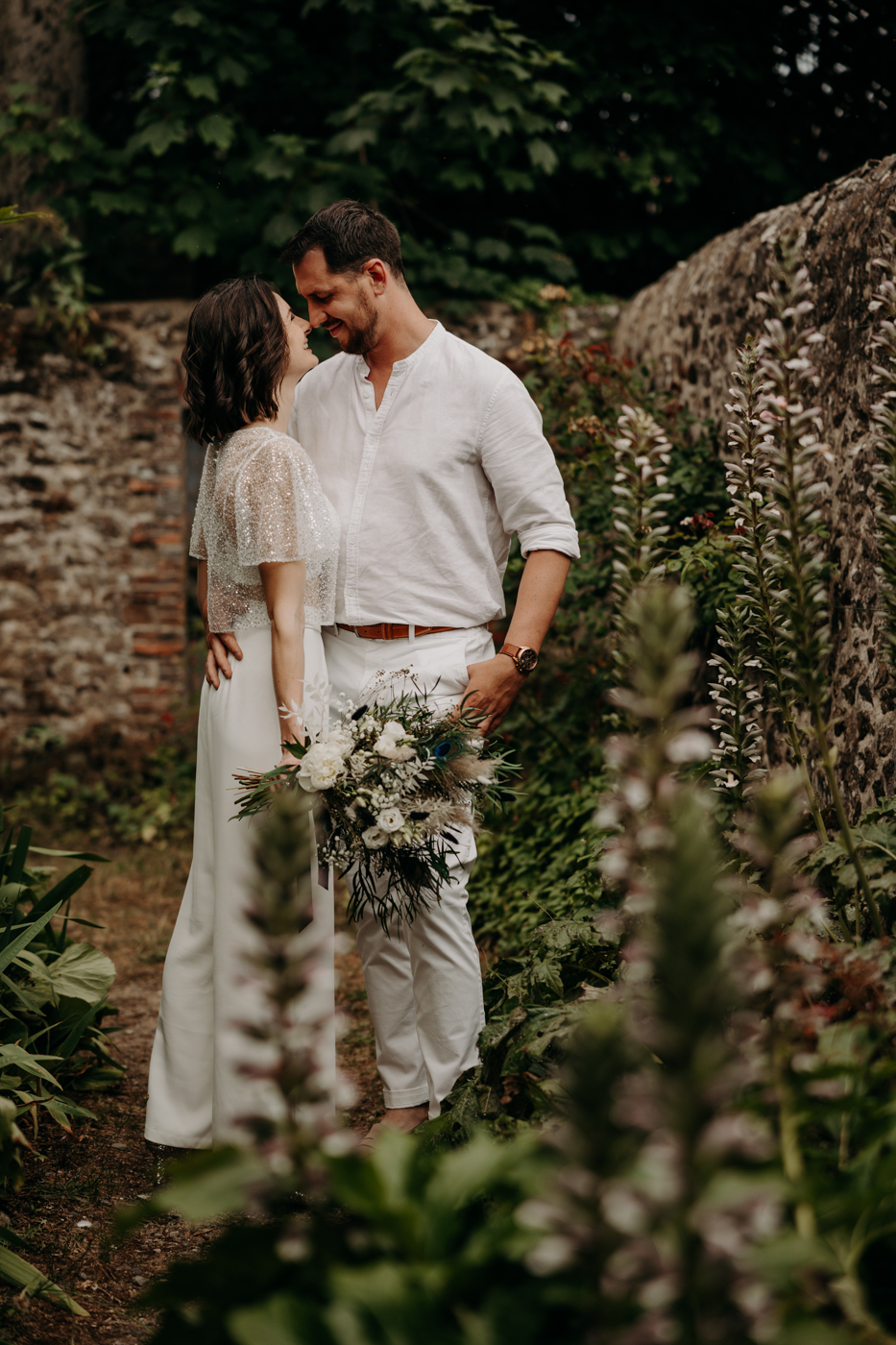 séance couple mariage, saint denis d'anjou, mayenne - 21