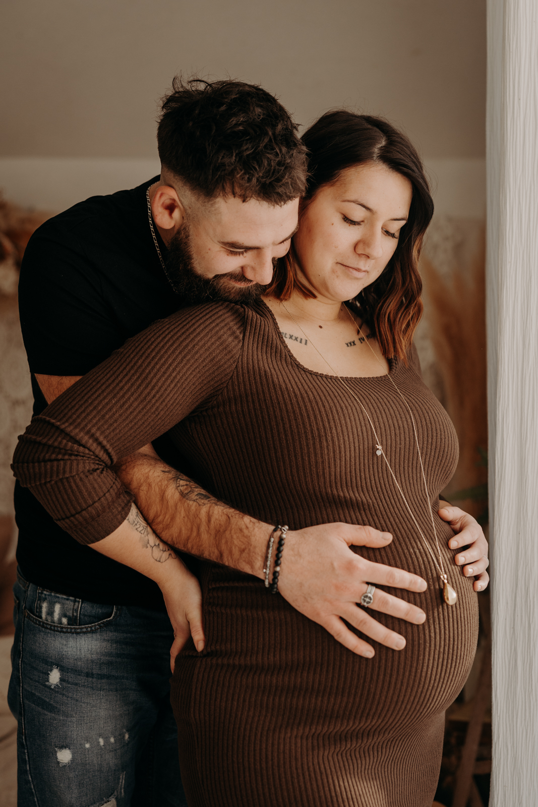 Shooting grossesse motard, mayenne - 12